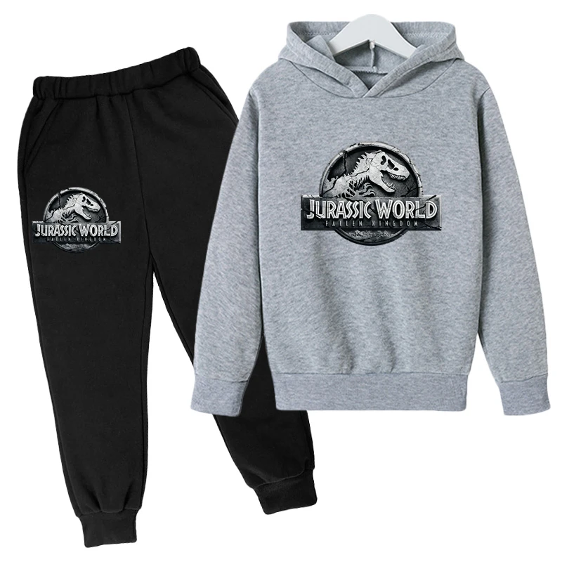 Children Clothes Kids Suit Dinosaur Sweatshirt Girl Jurassic World Dominion Hoodies Pullover Pants Set Boys Tracksuit Sportswea
Children Clothes Kids Suit Dinosaur Sweatshirt Girl Jurassic World Dominion Hoodies Pullover Pants Set Boys Tracksuit Sportswea