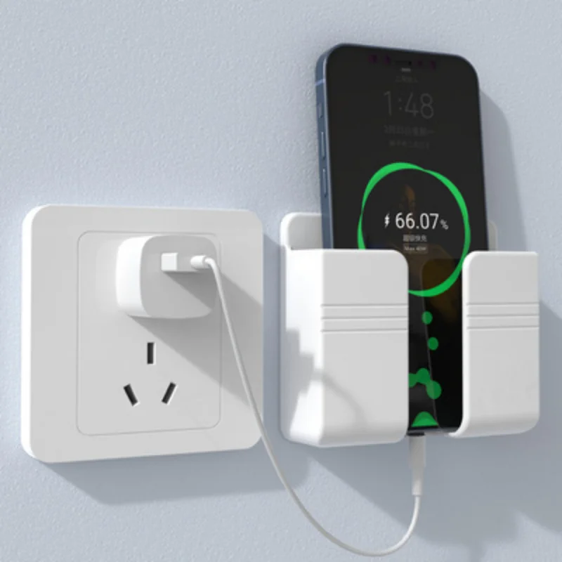 Punch Free Wall Mount Phone Plug Holder Mobile Phone Charging Stand Air Conditioner TV Remote Control Storage Box
Punch Free Wall Mount Phone Plug Holder Mobile Phone Charging Stand Air Conditioner TV Remote Control Storage Box