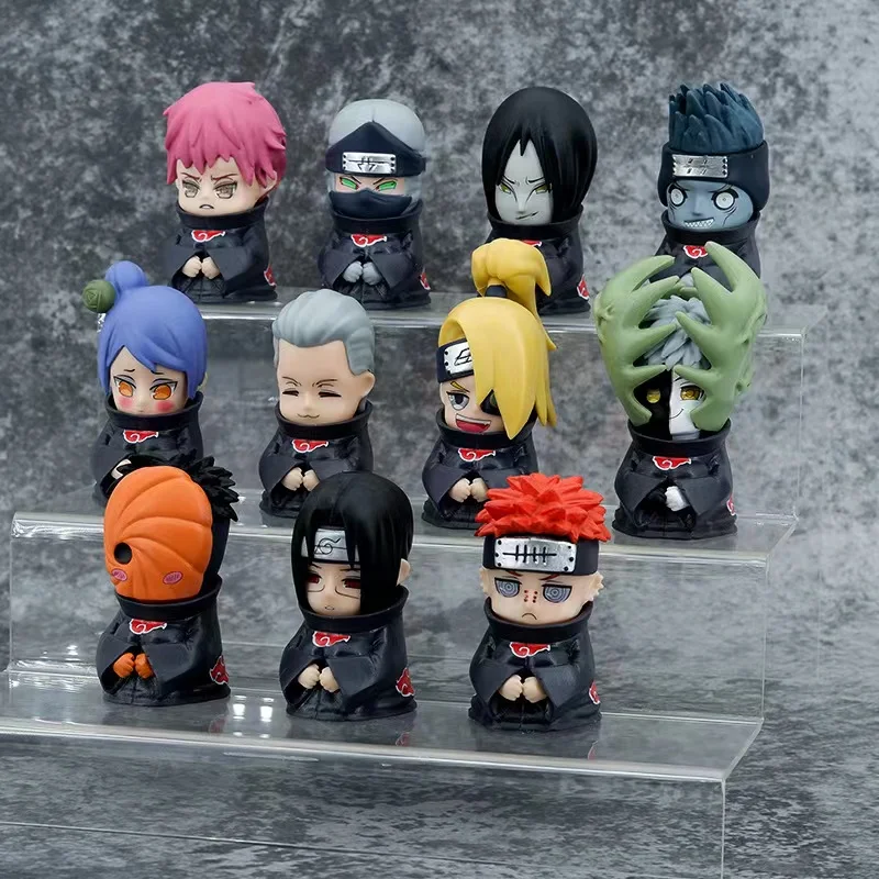 11pcs Naruto Uzumaki Kakashi Uchiha Sasuke Anime Figure Toy Cute Figural Nendoroid Car Decoration PVC Model Gift Toys For Kid
11pcs Naruto Uzumaki Kakashi Uchiha Sasuke Anime Figure Toy Cute Figural Nendoroid Car Decoration PVC Model Gift Toys For Kid
