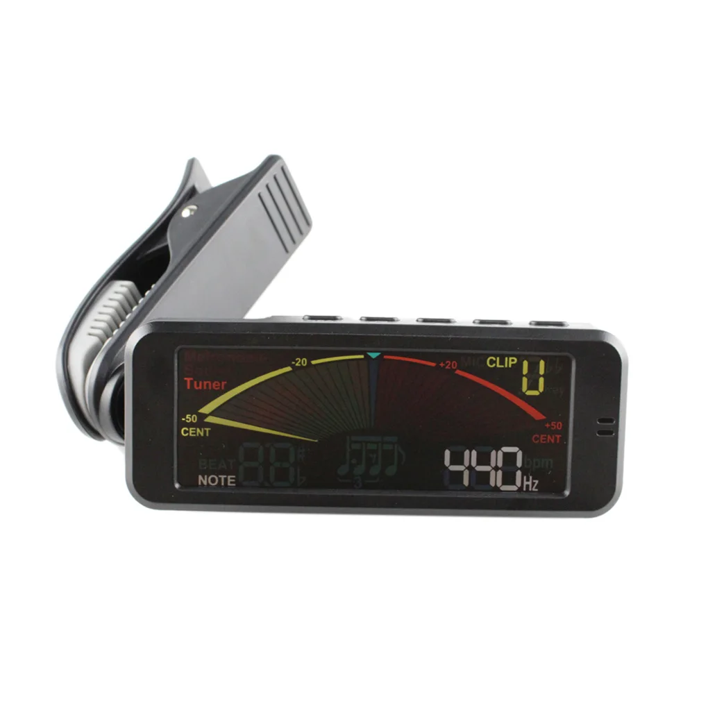 Acoustic Guitar Digital Tuner Clip-on Type Guitar Ukulele Violin Tuner String Instrument Accessory
Acoustic Guitar Digital Tuner Clip-on Type Guitar Ukulele Violin Tuner String Instrument Accessory
