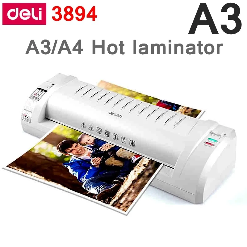 

Ламинатор Deli 3894,-В переменного тока, размер A3/A4/A5