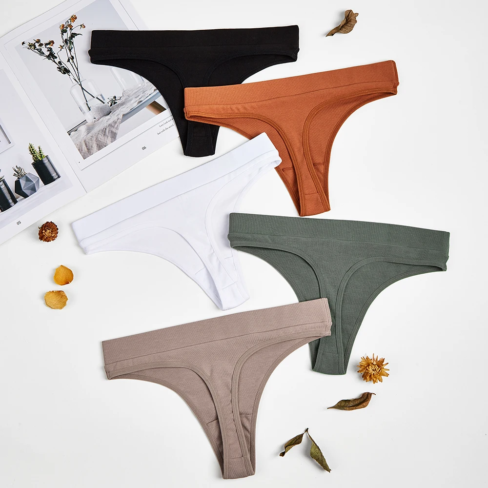 Women's Underpants Cotton G-String Thong Soft Lingerie Tanga Panties Ladies Briefs Sexy Underwear Low-Rise Intimate
Women's Underpants Cotton G-String Thong Soft Lingerie Tanga Panties Ladies Briefs Sexy Underwear Low-Rise Intimate