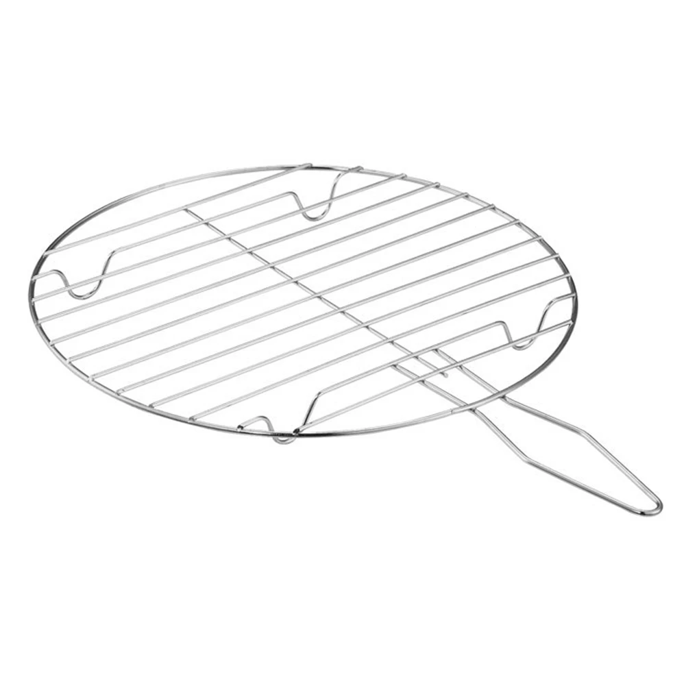 Kitchen Foods Round Portable Cooking Tool BBQ Non Stick Durable Stainless Steel Meat Net Grilling Basket
Kitchen Foods Round Portable Cooking Tool BBQ Non Stick Durable Stainless Steel Meat Net Grilling Basket