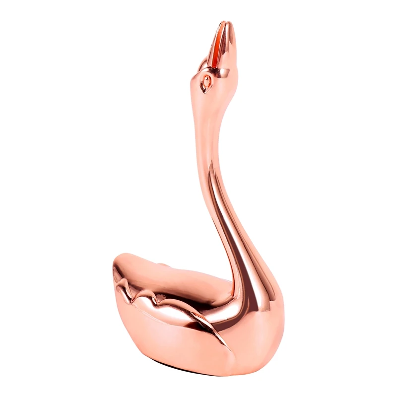Swan Ring Holder Creative Nordic Jewelry Holder Desktop Business Card Holder Metal Message Holder Ornaments
Swan Ring Holder Creative Nordic Jewelry Holder Desktop Business Card Holder Metal Message Holder Ornaments