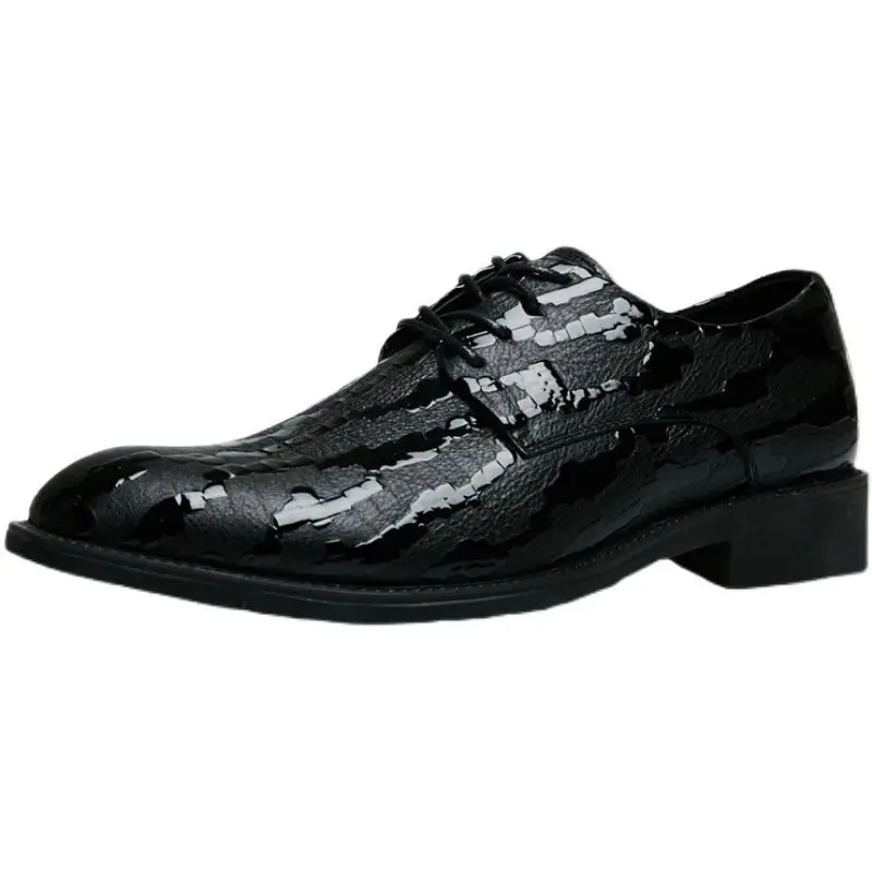 Formal Business Leather Shoes Men Inner Height-increasing Casual Breathable Low-top Solid Color Fashion The New
Formal Business Leather Shoes Men Inner Height-increasing Casual Breathable Low-top Solid Color Fashion The New