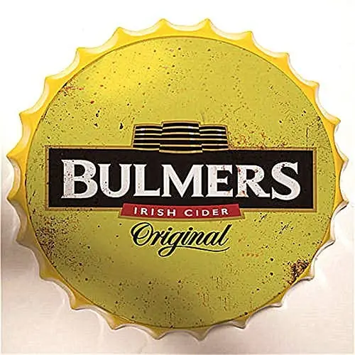 Retro Sign Beer Brand Logo Bottle Caps Retro Metal Tin Sign Diameter 13.8 Inches - Home Decor Bar Plaque Lounge Man Cave Garage
Retro Sign Beer Brand Logo Bottle Caps Retro Metal Tin Sign Diameter 13.8 Inches - Home Decor Bar Plaque Lounge Man Cave Garage