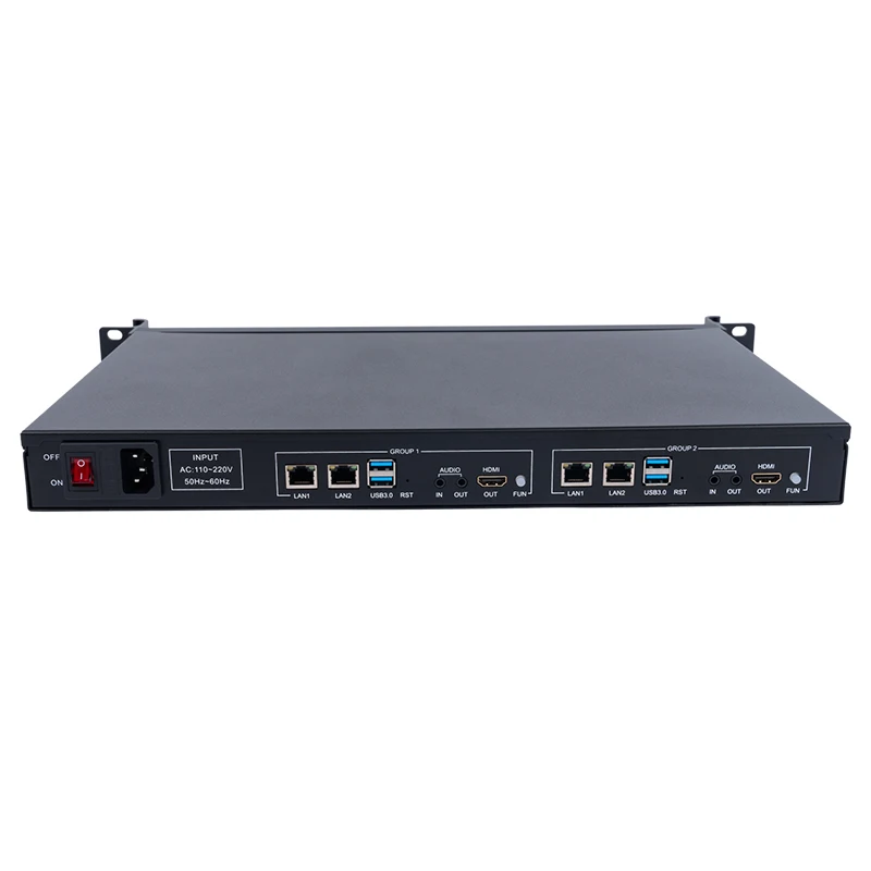 Y10S-2 1U IPTV Streamer Server System 800 Channels of 2Mbps Video Stream Server Support 4 Channel IP and 2 HDMI Output
Y10S-2 1U IPTV Streamer Server System 800 Channels of 2Mbps Video Stream Server Support 4 Channel IP and 2 HDMI Output