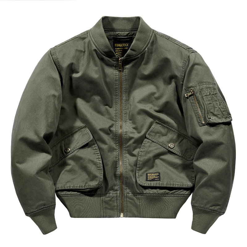 2023 Autumn Winter New Coat for Men Bomber Jackets Cargo Zippers Tactical Outwears Fashion Casual Cotton Varsity Jacket 4XL
2023 Autumn Winter New Coat for Men Bomber Jackets Cargo Zippers Tactical Outwears Fashion Casual Cotton Varsity Jacket 4XL