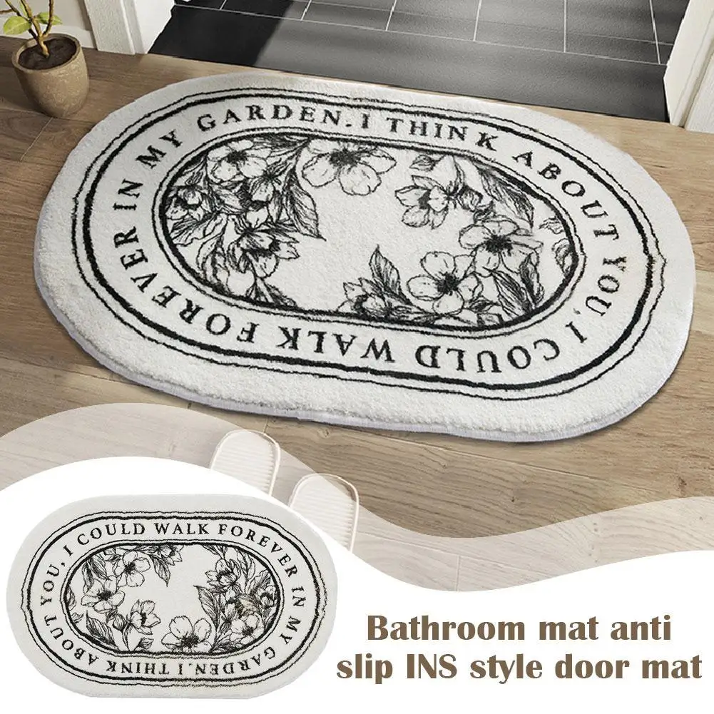Bath Mat Non Slip INS Style Doormat Absorbent Carpets Entrance Mats Balcony Porch Area Rugs Living Room Bathroom Mat Decoration
Bath Mat Non Slip INS Style Doormat Absorbent Carpets Entrance Mats Balcony Porch Area Rugs Living Room Bathroom Mat Decoration