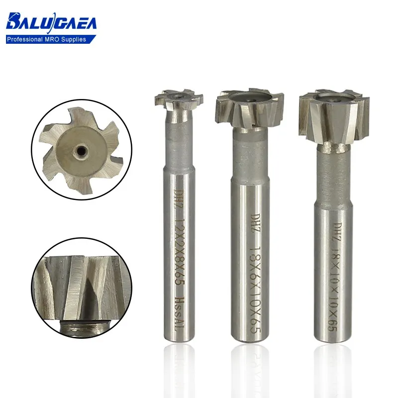 T Slot Milling Cutter 8-20mm HSS End Mill for Metal HSS Woodruff Key Seat Router Bit CNC Machine Milling Tool Router Bit
T Slot Milling Cutter 8-20mm HSS End Mill for Metal HSS Woodruff Key Seat Router Bit CNC Machine Milling Tool Router Bit