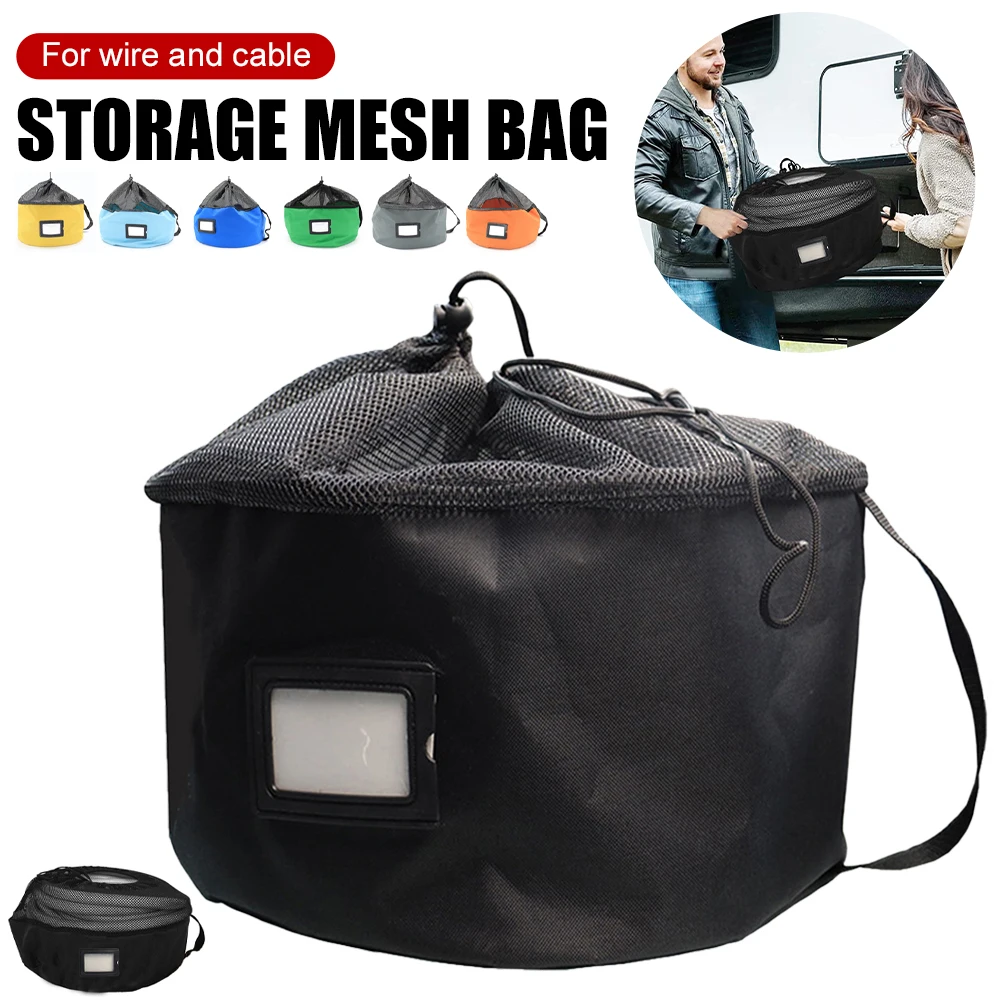 RV Hose Storage Bag with Editable Card RV Hose Organizer Bag 600D Oxford Cloth for Fresh Sewer Hose Electrical Wires Accessories
RV Hose Storage Bag with Editable Card RV Hose Organizer Bag 600D Oxford Cloth for Fresh Sewer Hose Electrical Wires Accessories