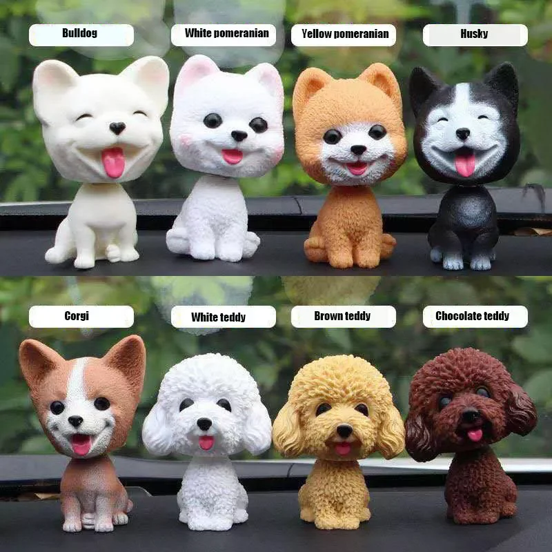Shaking Head Dog Ornament Cute Nodding Decoration Gift Car Interior Resin Dog Decoration
Shaking Head Dog Ornament Cute Nodding Decoration Gift Car Interior Resin Dog Decoration