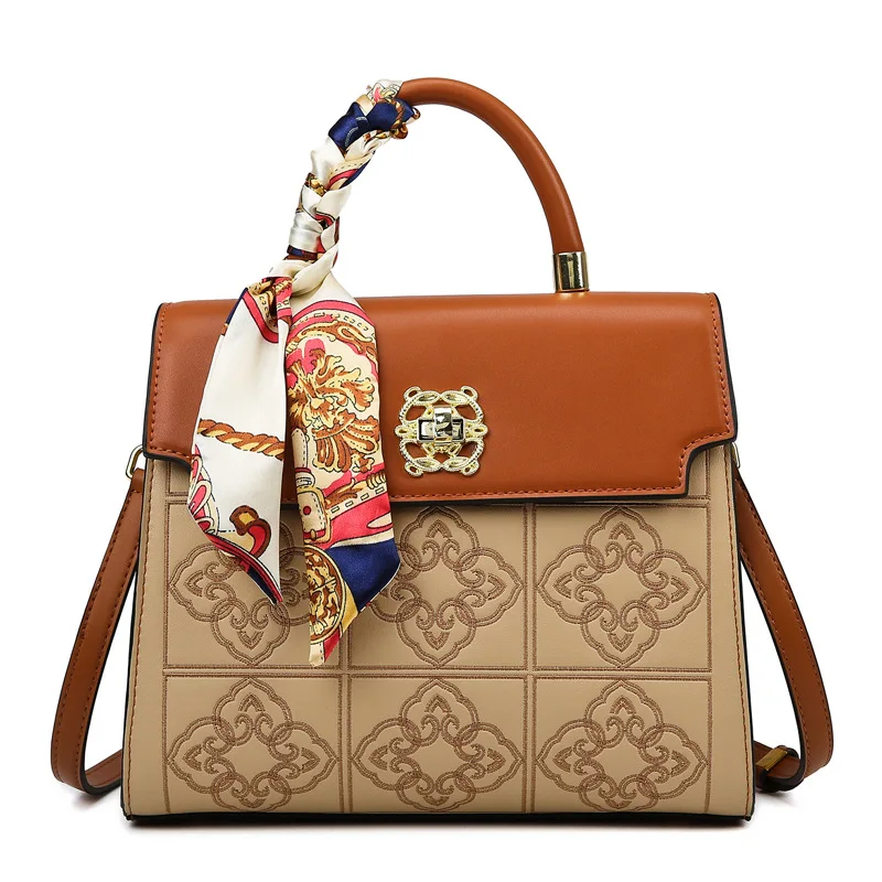 Women Bag Vintage Geometric Embroidered Handbag High Quality Ladies Tote OL Business Commuter Briefcase Shoulder Crossbody Bag
Women Bag Vintage Geometric Embroidered Handbag High Quality Ladies Tote OL Business Commuter Briefcase Shoulder Crossbody Bag