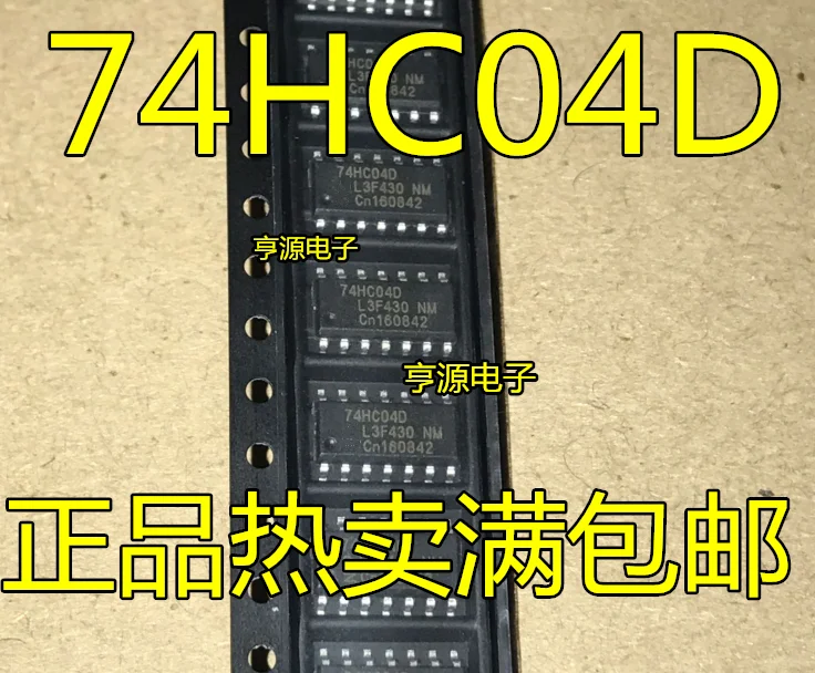 

Новый 74HC04 74HC04D SN74HC04D SOP-14 логический чип без ворот CMOS патч 50 шт.-1 лот