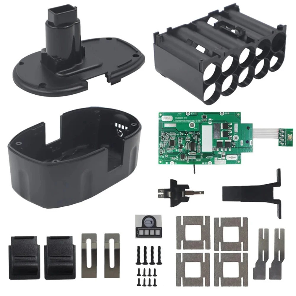 DC9096 Battery Case PCB Charging Protection Circuit Board Shell Box For 18V Nickel Power Tool Accessories
DC9096 Battery Case PCB Charging Protection Circuit Board Shell Box For 18V Nickel Power Tool Accessories