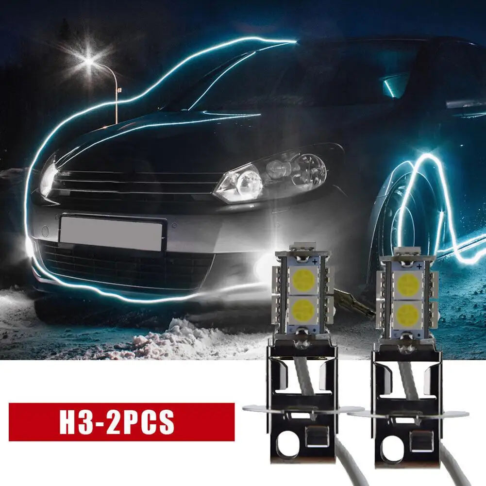 2pcs H3 Led Car Light Bulb Fog Drl Driving Lamp Flashlight Torches Replacement Bulb 6000k White 360-degree Driving Running Lamp
2pcs H3 Led Car Light Bulb Fog Drl Driving Lamp Flashlight Torches Replacement Bulb 6000k White 360-degree Driving Running Lamp