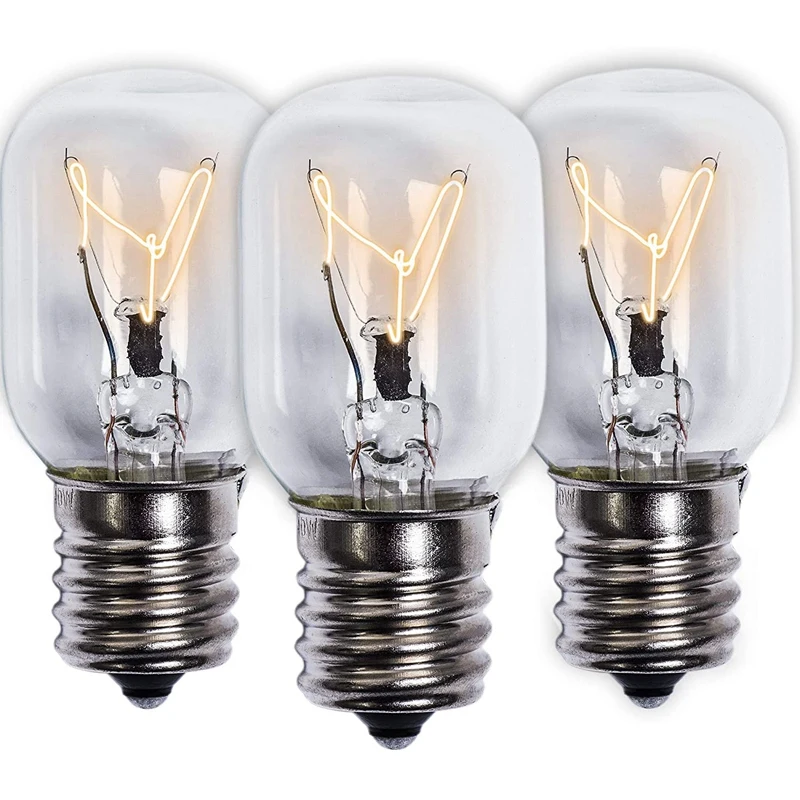Microwave Light Bulb 40W E17 125V Replacement Part - Exact Fit For Whirlpool Microwaves And The Lava Lamps - Pack Of 3
Microwave Light Bulb 40W E17 125V Replacement Part - Exact Fit For Whirlpool Microwaves And The Lava Lamps - Pack Of 3