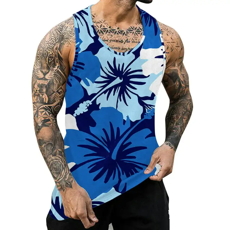 tops men Male Summer Beach Hawaii Printed Tank Tops I Shaped Round Neck Sleeveless Vest Blouse mens tank top Blue + L
tops men Male Summer Beach Hawaii Printed Tank Tops I Shaped Round Neck Sleeveless Vest Blouse mens tank top Blue + L