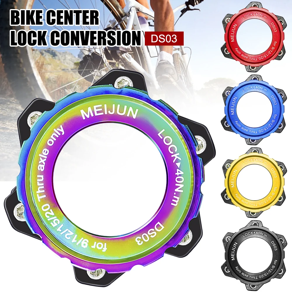 Center-Lock Hubs to 6-Bolt Rotor Adapter Aluminum Alloy Disc Brake Center Lock Conversion Adapter for Bicycle Mountain Bike Part
Center-Lock Hubs to 6-Bolt Rotor Adapter Aluminum Alloy Disc Brake Center Lock Conversion Adapter for Bicycle Mountain Bike Part