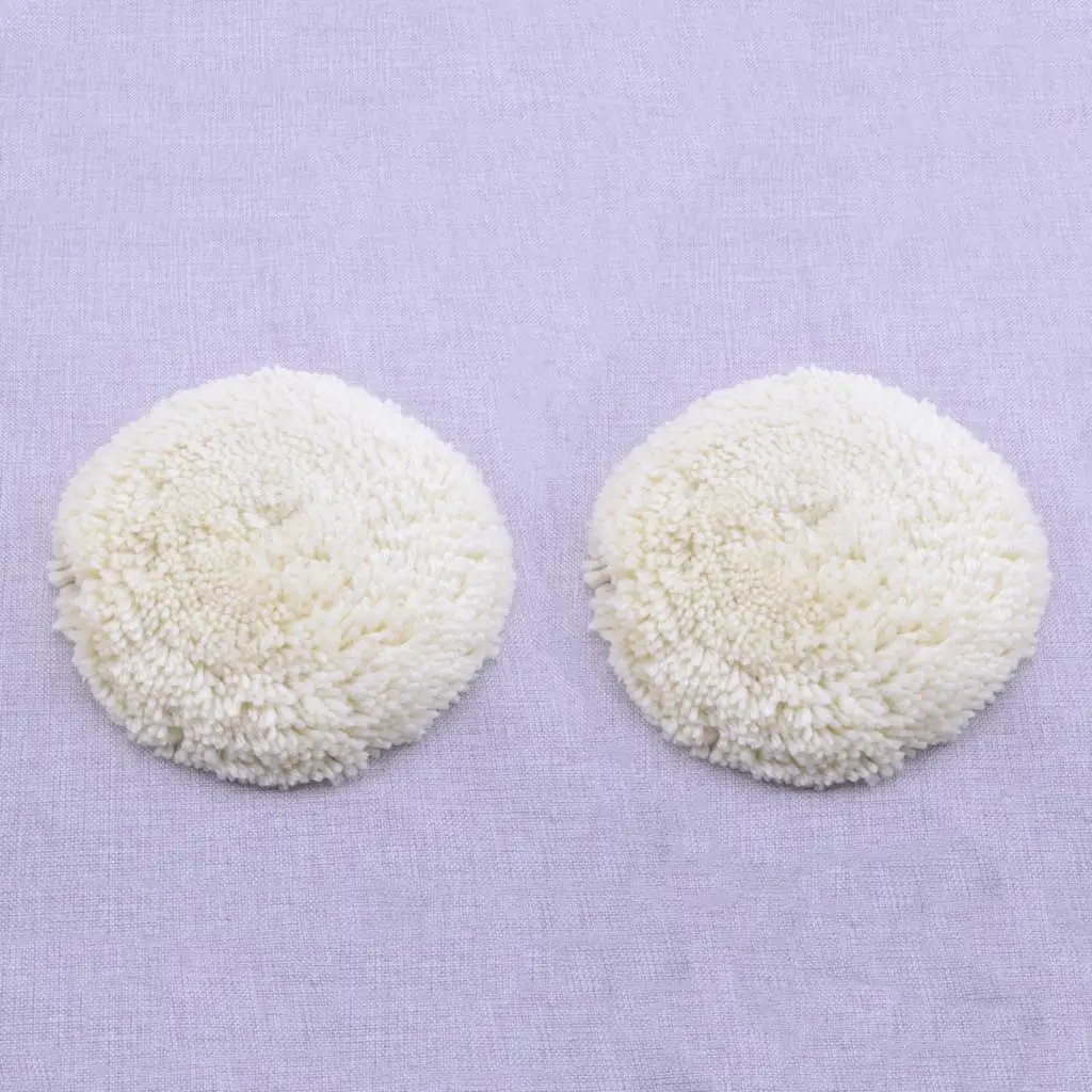 2pcs 6 Inches White Polishing Buffing Pad Natural Wool Hook Loop for Universal Car Polisher Compound Cutting
2pcs 6 Inches White Polishing Buffing Pad Natural Wool Hook Loop for Universal Car Polisher Compound Cutting