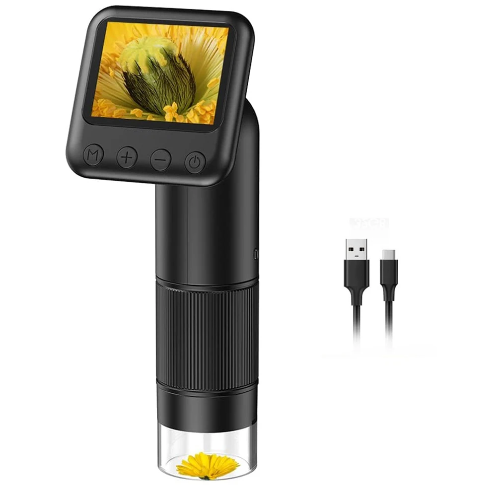 LCD Handheld USB Digital Microscope Camera Pocket MicroscopeHandheld With Screen For Identification For Electronic Tools
LCD Handheld USB Digital Microscope Camera Pocket MicroscopeHandheld With Screen For Identification For Electronic Tools