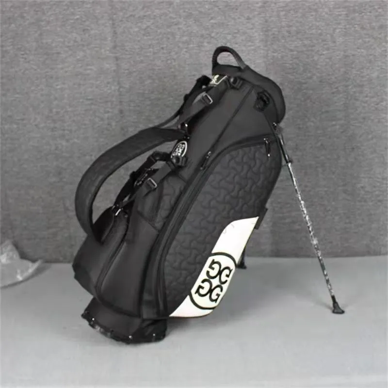 

2023 New G4 G/Fore Golf Bag Gfore Golf Stand Bag Waterproof Package White Black Color Girl Men Travel Golf Clubs Bag