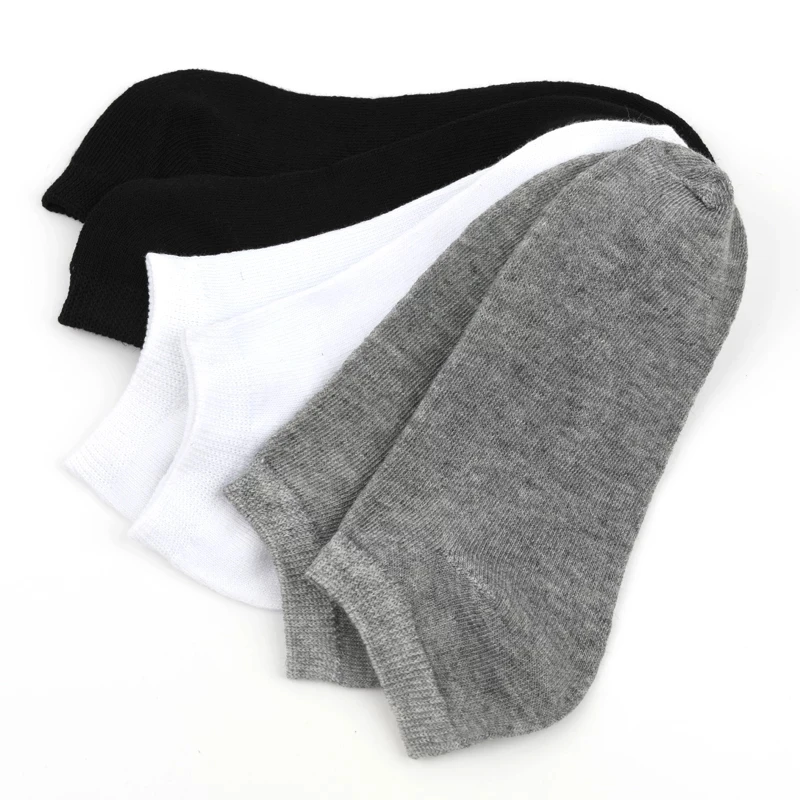 10 Pair/lot No Show Men Sock Solid Breathable Cotton Sports Women Socks Comfortable Low Cut Athletic Male Ankle Sox Black White
10 Pair/lot No Show Men Sock Solid Breathable Cotton Sports Women Socks Comfortable Low Cut Athletic Male Ankle Sox Black White