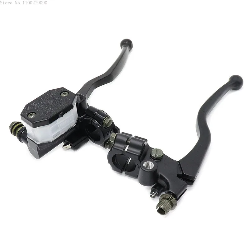Hydraulic Brake Clutch Master Cylinder Kit Disc Brake Lever with Rearview Mirror Mount Universal Motorcycle Parts Accessories B
Hydraulic Brake Clutch Master Cylinder Kit Disc Brake Lever with Rearview Mirror Mount Universal Motorcycle Parts Accessories B