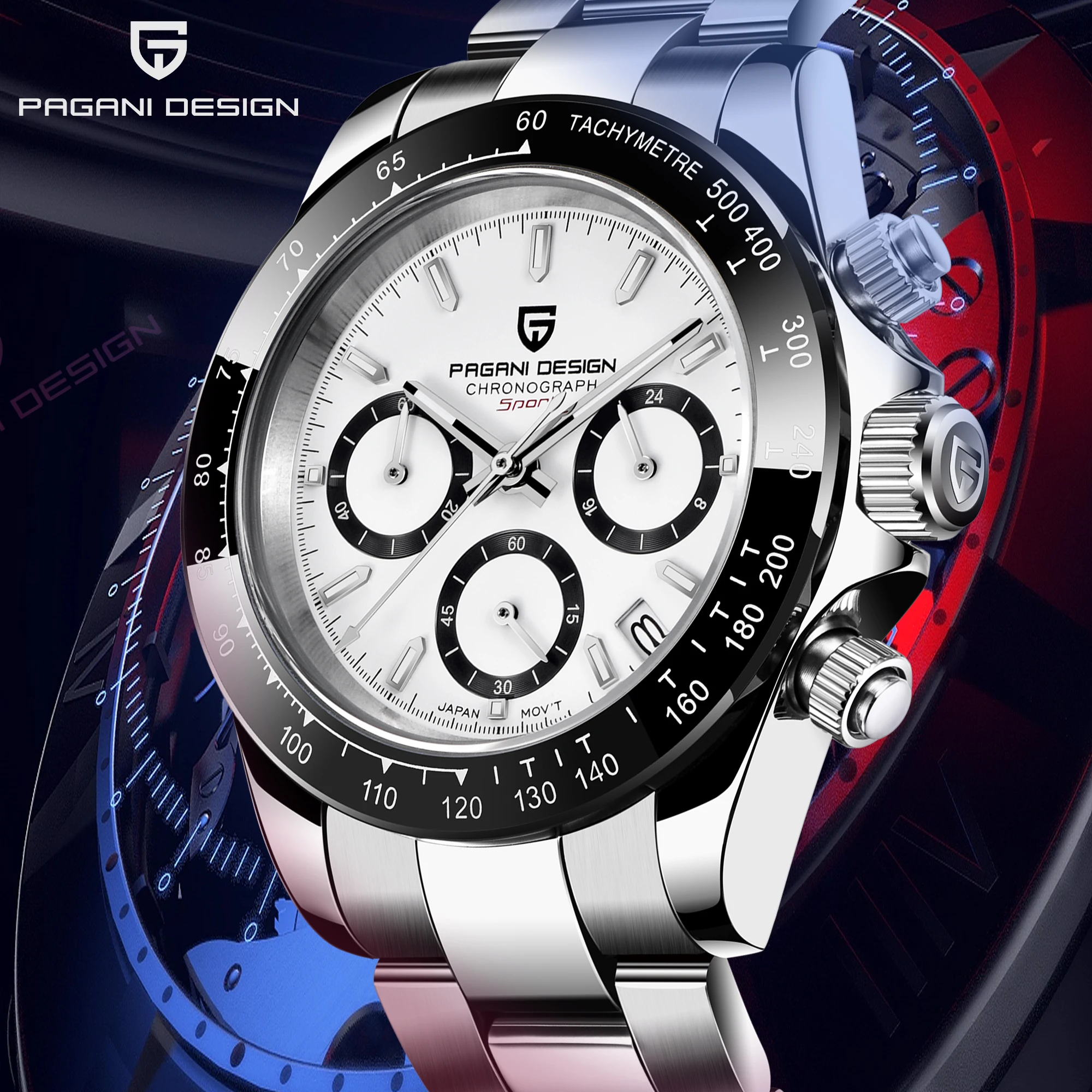PAGANI Design 2022 1644 Top Brand Men Luxury Quartz Watches Sapphire Stainless Steel Sports Waterproof Chronograph Reloj Hombre
PAGANI Design 2022 1644 Top Brand Men Luxury Quartz Watches Sapphire Stainless Steel Sports Waterproof Chronograph Reloj Hombre