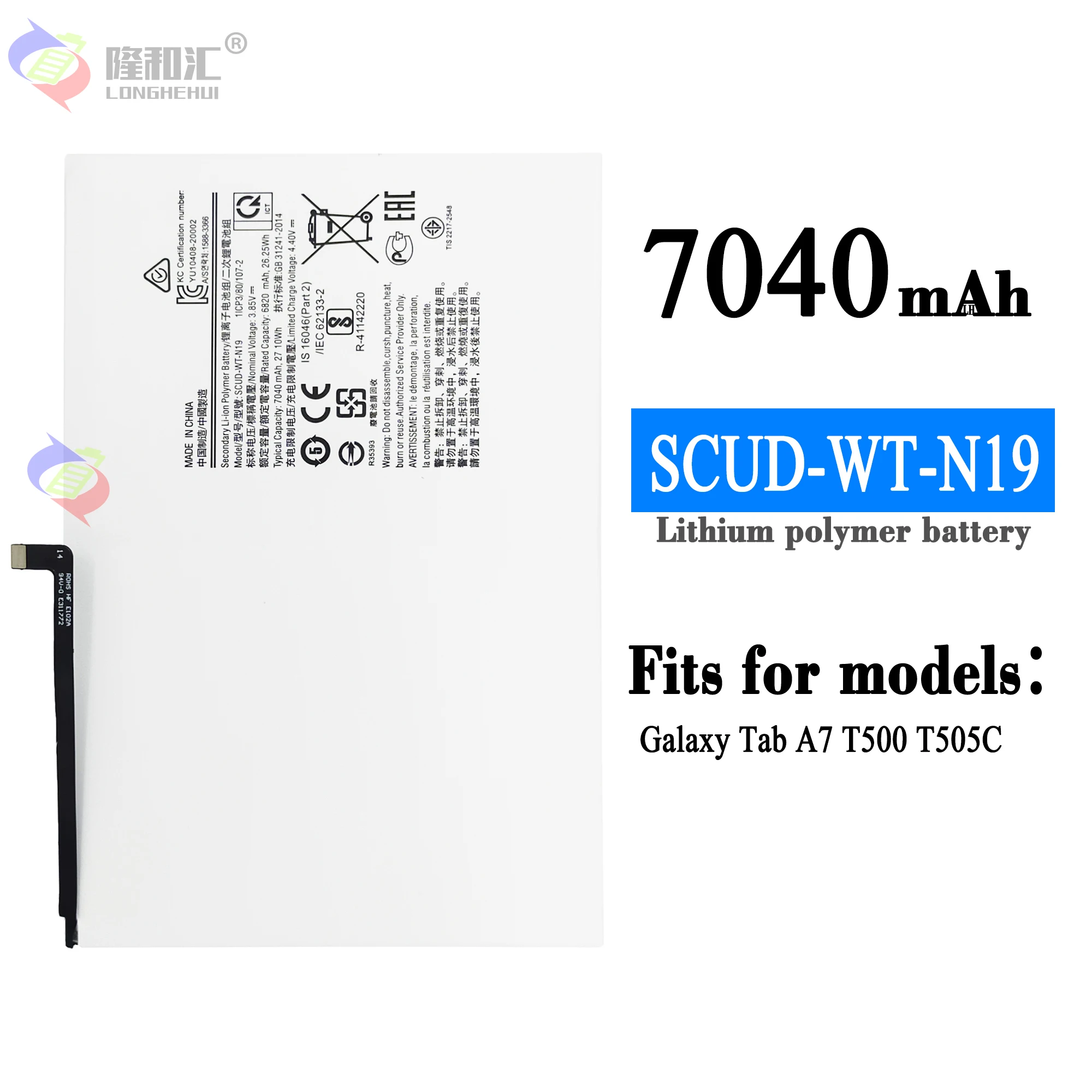 Samsung Original Tablet Battery SCUD-WT-N19 For Samsung TAB A7 T500 T505C Tablet Battery SCUD-WT-N19
Samsung Original Tablet Battery SCUD-WT-N19 For Samsung TAB A7 T500 T505C Tablet Battery SCUD-WT-N19