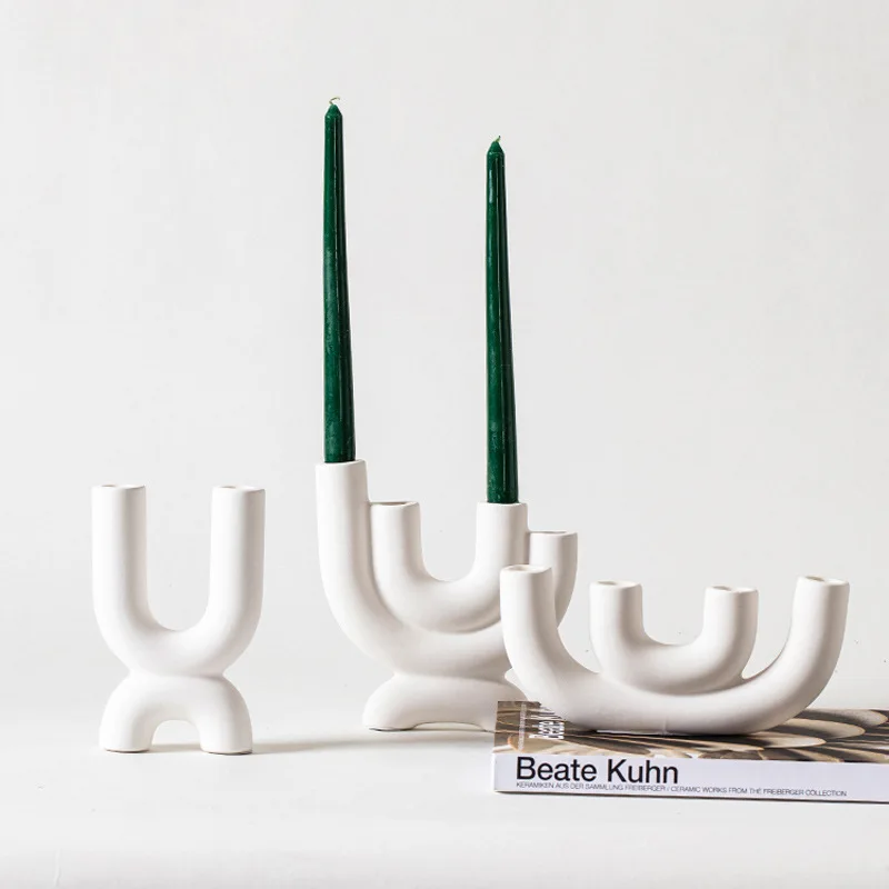 Ceramic Candle Holder Home Decor Candlestick Stand Nordic Wedding Table Decoration Candle Holder Creative Candle Ornaments
Ceramic Candle Holder Home Decor Candlestick Stand Nordic Wedding Table Decoration Candle Holder Creative Candle Ornaments