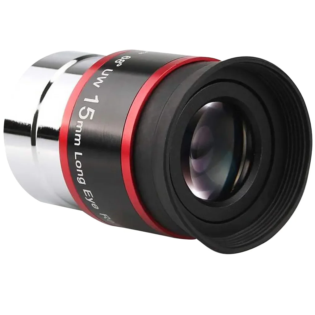 Astronomical Telescope Eyepiece 1 25 Inch 68 Degrees Wide Angle Monocular Eyepiece with Rubber Guard 15mm
Astronomical Telescope Eyepiece 1 25 Inch 68 Degrees Wide Angle Monocular Eyepiece with Rubber Guard 15mm