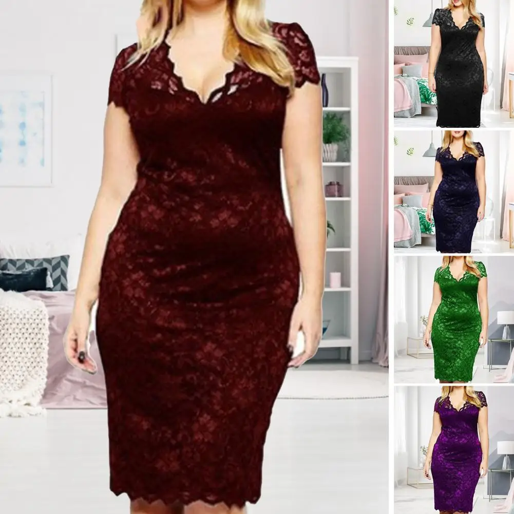 Elegant Summer Women Formal Dress Sexy V-neck Short Sleeve Embroidery Crochet Lace Lady Wedding Party Banquet Prom Evening Dress
Elegant Summer Women Formal Dress Sexy V-neck Short Sleeve Embroidery Crochet Lace Lady Wedding Party Banquet Prom Evening Dress