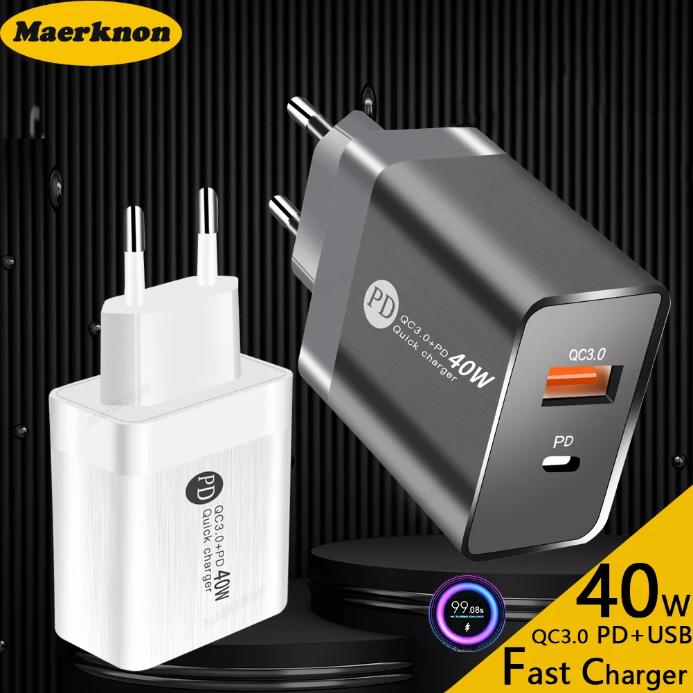 40W PD Type C USB Phone Charger For iPhone 14 13 Pro Max Samsung S23 Ultra Xiaomi Redmi Portable Fast Charging Charger For Phone
40W PD Type C USB Phone Charger For iPhone 14 13 Pro Max Samsung S23 Ultra Xiaomi Redmi Portable Fast Charging Charger For Phone