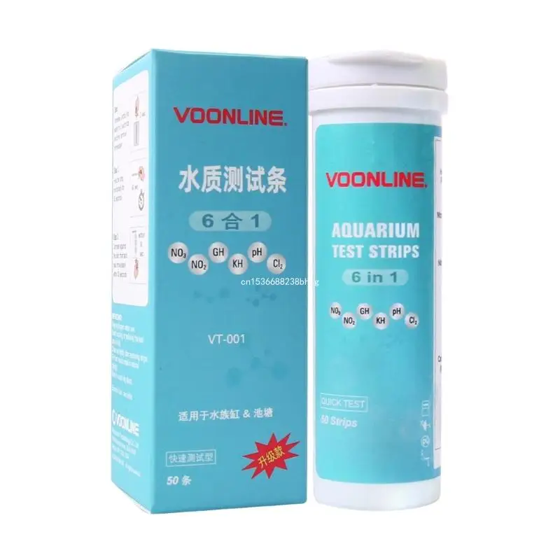 50x Aquarium Test Strips 6 in 1 Fish Test Strips Water Test Strips Aquarium Dropship
50x Aquarium Test Strips 6 in 1 Fish Test Strips Water Test Strips Aquarium Dropship