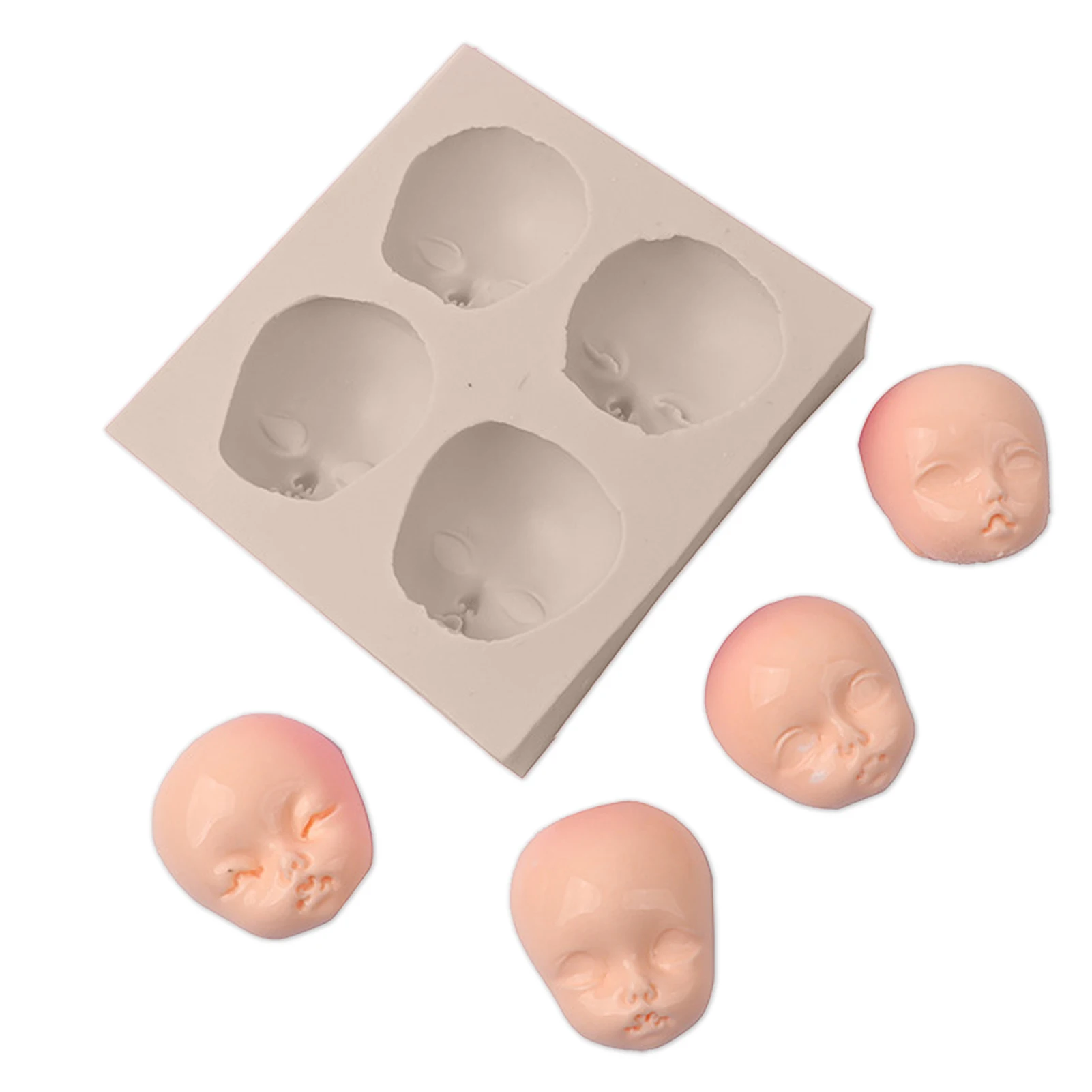 3D Doll Fondant Silicone Molds Silicone Bakeware Mold Cookie Fondant Food Grade Mold DIY Craft For Decorating Cakes Chocolate
3D Doll Fondant Silicone Molds Silicone Bakeware Mold Cookie Fondant Food Grade Mold DIY Craft For Decorating Cakes Chocolate