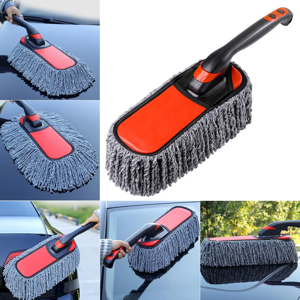 Car Duster Exterior with Extendable Handle Car Cleaning Tool Dust Remover Soft Non-Scratch Cleaning Brush for Car Home Dusting
Car Duster Exterior with Extendable Handle Car Cleaning Tool Dust Remover Soft Non-Scratch Cleaning Brush for Car Home Dusting