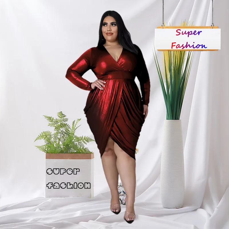 WSFEC XL-5XL Winter Fall Outfits Evening Dresses for Women Clothing 2022 Fashion Elegant Club Party Plus Size Dresses Wholesale
WSFEC XL-5XL Winter Fall Outfits Evening Dresses for Women Clothing 2022 Fashion Elegant Club Party Plus Size Dresses Wholesale