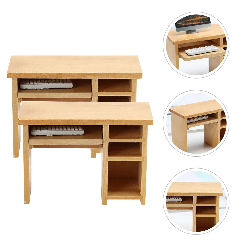 Dollhouse Computer Desk Miniature Furniture Toy Wooden Model Lovely Tiny Decor Ornament The
Dollhouse Computer Desk Miniature Furniture Toy Wooden Model Lovely Tiny Decor Ornament The
