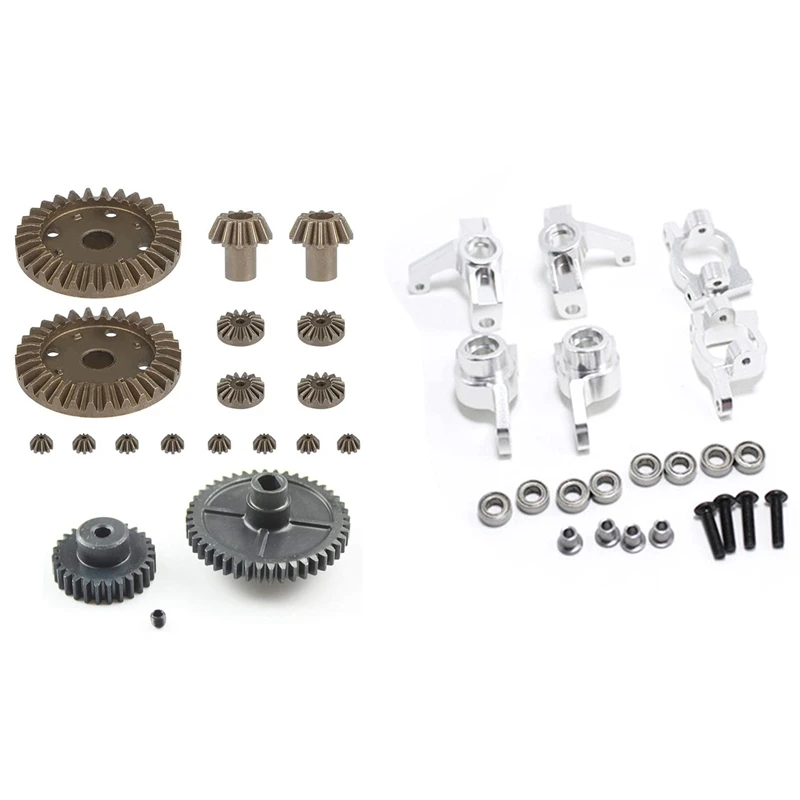 Front Wheel Seat Rear Wheel Seat C-Shaped Seat Set With Motor Reduction Differential Gear,For Wltoys 144001 1/14 RC Car
Front Wheel Seat Rear Wheel Seat C-Shaped Seat Set With Motor Reduction Differential Gear,For Wltoys 144001 1/14 RC Car