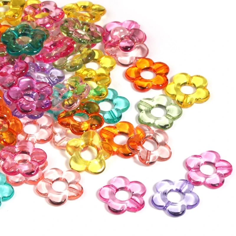 50pcs Single Holes Flowers Charm Acrylic Pendants Ornament for DIY Crafts Necklace Bracelet Jewelry Making Accessories
50pcs Single Holes Flowers Charm Acrylic Pendants Ornament for DIY Crafts Necklace Bracelet Jewelry Making Accessories
