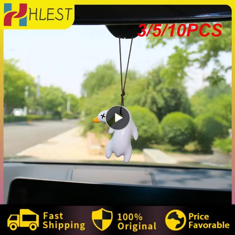 3/5/10PCS Durable Car Swing Duck Creative Portable Car Pendant Cute Universal Car Accessories Rearview Mirror Pendant
3/5/10PCS Durable Car Swing Duck Creative Portable Car Pendant Cute Universal Car Accessories Rearview Mirror Pendant
