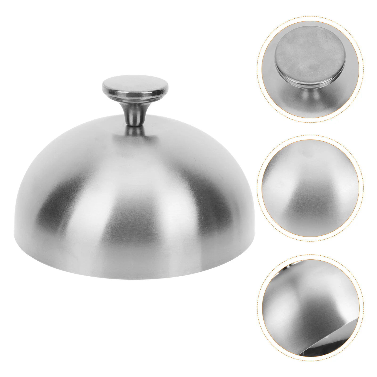 Cloche Dome Steel Tableware Dust-proof Food Household Kitchen Gadgets Protective
Cloche Dome Steel Tableware Dust-proof Food Household Kitchen Gadgets Protective
