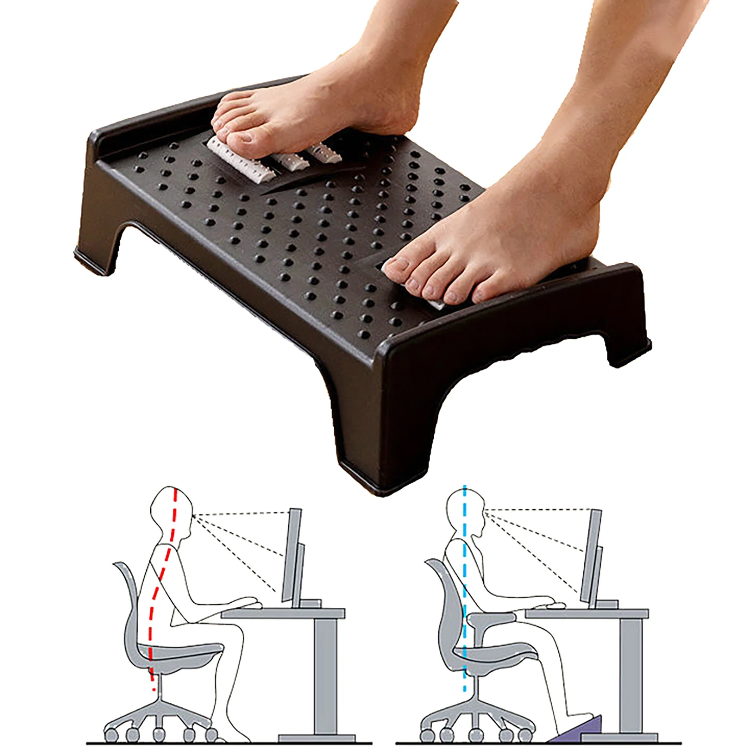 2023 Upgrade Comfort Footrest under Desk Non-Skid Relieve Foot Fatigue Foot Pedal Office Footrests
2023 Upgrade Comfort Footrest under Desk Non-Skid Relieve Foot Fatigue Foot Pedal Office Footrests