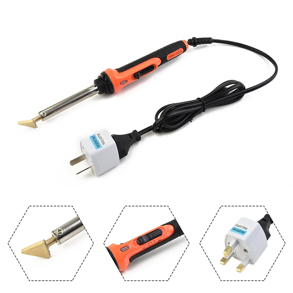 100W Digital Electric Soldering Iron Kit Set Temperature Adjustable 220V 110V Welding Tool Ceramic Heater Soldering Tips Rework
100W Digital Electric Soldering Iron Kit Set Temperature Adjustable 220V 110V Welding Tool Ceramic Heater Soldering Tips Rework