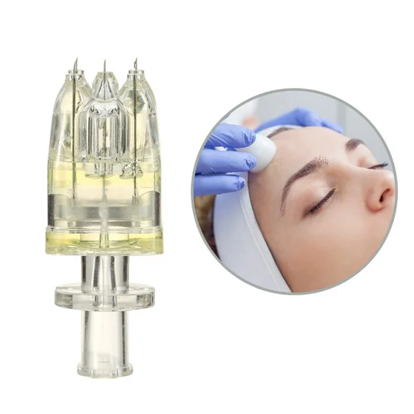 Mesotherapy Crystal 5 pin multi needles for syringe for Individual injection dermal filler skinbooster personal use
Mesotherapy Crystal 5 pin multi needles for syringe for Individual injection dermal filler skinbooster personal use