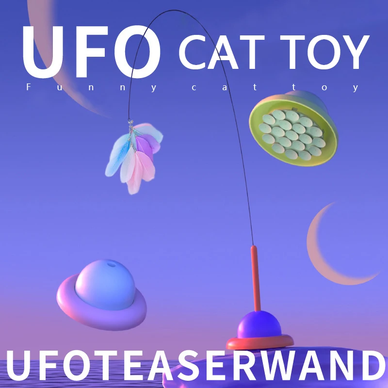 UFO перьевая кошачья игрушка интерактивный Забавный инопланетянин с колокольчиком на присоске, игрушка-палочка для котят, игрушечная палочка, товары для кошек
UFO перьевая кошачья игрушка интерактивный Забавный инопланетянин с колокольчиком на присоске, игрушка-палочка для котят, игрушечная палочка, товары для кошек