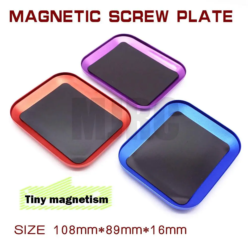 2PCS electronic repair tool board tray aluminum screw tray with magnetic RC model screw box mobile phone repair finishing box
2PCS electronic repair tool board tray aluminum screw tray with magnetic RC model screw box mobile phone repair finishing box