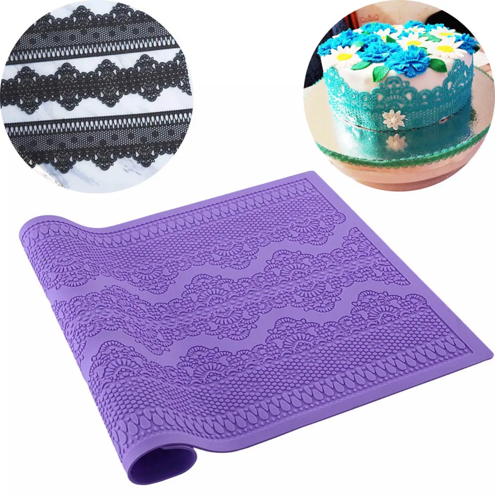Fondant Lace Mat Lace Silicone Mat Cake Lace Decoration Lace Mold Silicone Fondant Mold Baking Cake Decoration Accessories
Fondant Lace Mat Lace Silicone Mat Cake Lace Decoration Lace Mold Silicone Fondant Mold Baking Cake Decoration Accessories