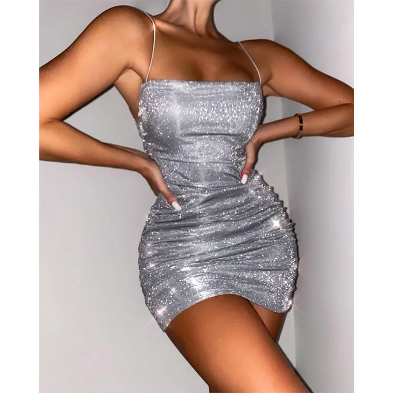European and American Sexy Dress Women's Clothing2021New Spring Fashion Temperament Colorful Suspender Dress Foreign Trade Whole
European and American Sexy Dress Women's Clothing2021New Spring Fashion Temperament Colorful Suspender Dress Foreign Trade Whole